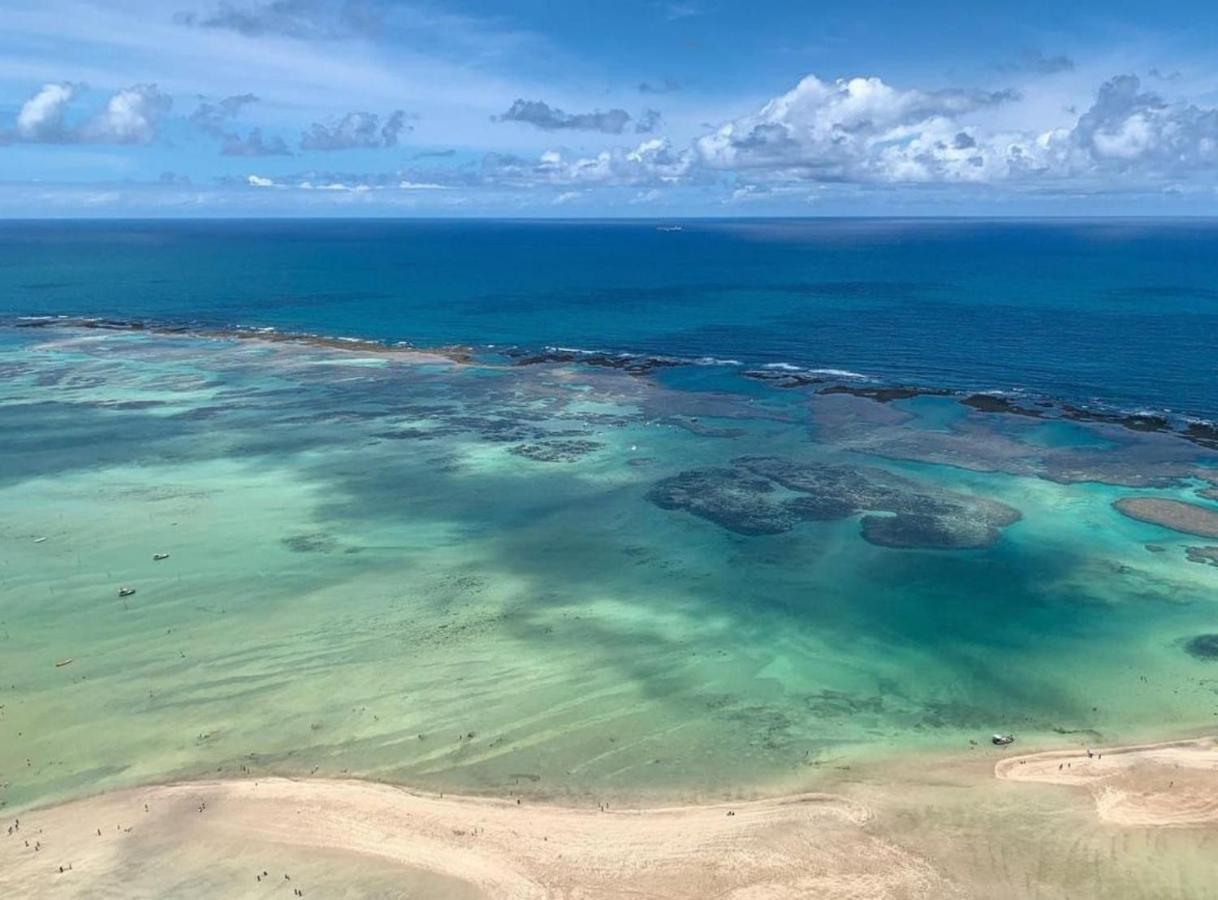 Flat De 2 Quartos, Com Piscina, Proximo A Maragogi Sao Jose da Coroa Grande Bagian luar foto